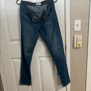 PAIGE Dark Blue Denim Jeans